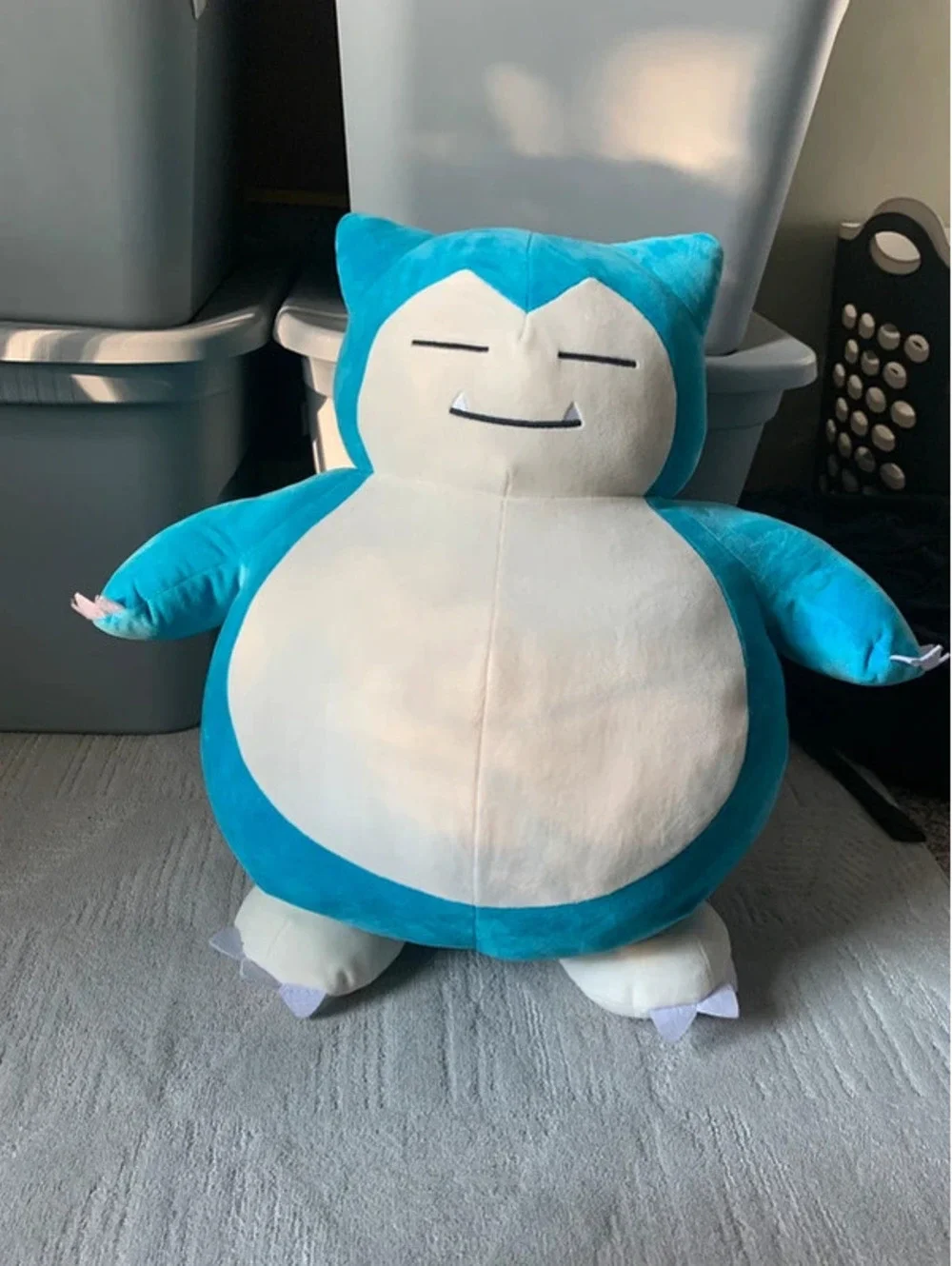 Jumbo Snorlax Plush Pokemon 20x22